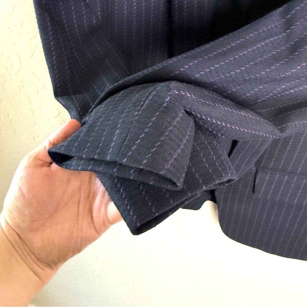 White House Black Market The Relaxed Blazer Striped 14 570357780 - Picture 5 of 16